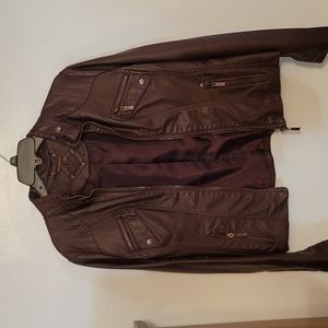 Faux Leather Jacket